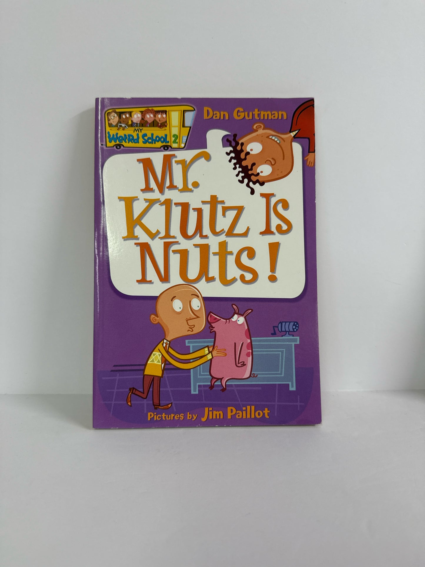 Mr. Klutz is Nuts! Dan Gutman Scholastic Juvenile Books