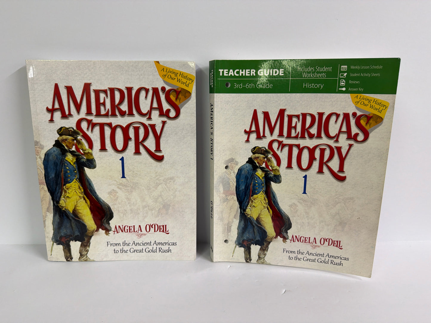 America's Story 1 Master Books Set Pre-Owned Middle School History Textbooks