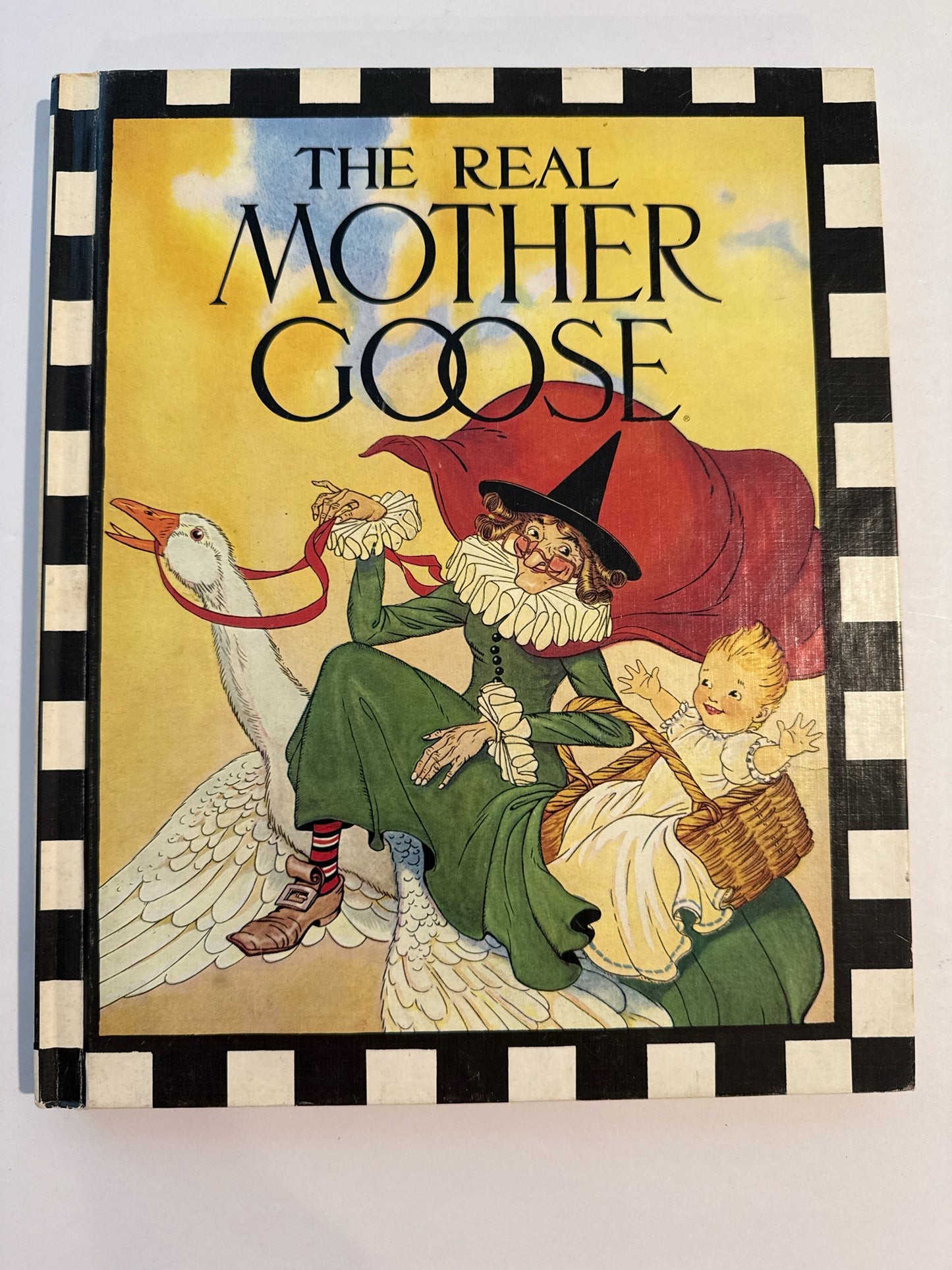 The Real Mother Goose Checkerboard Press Pre-Owned Elementary Children's Books