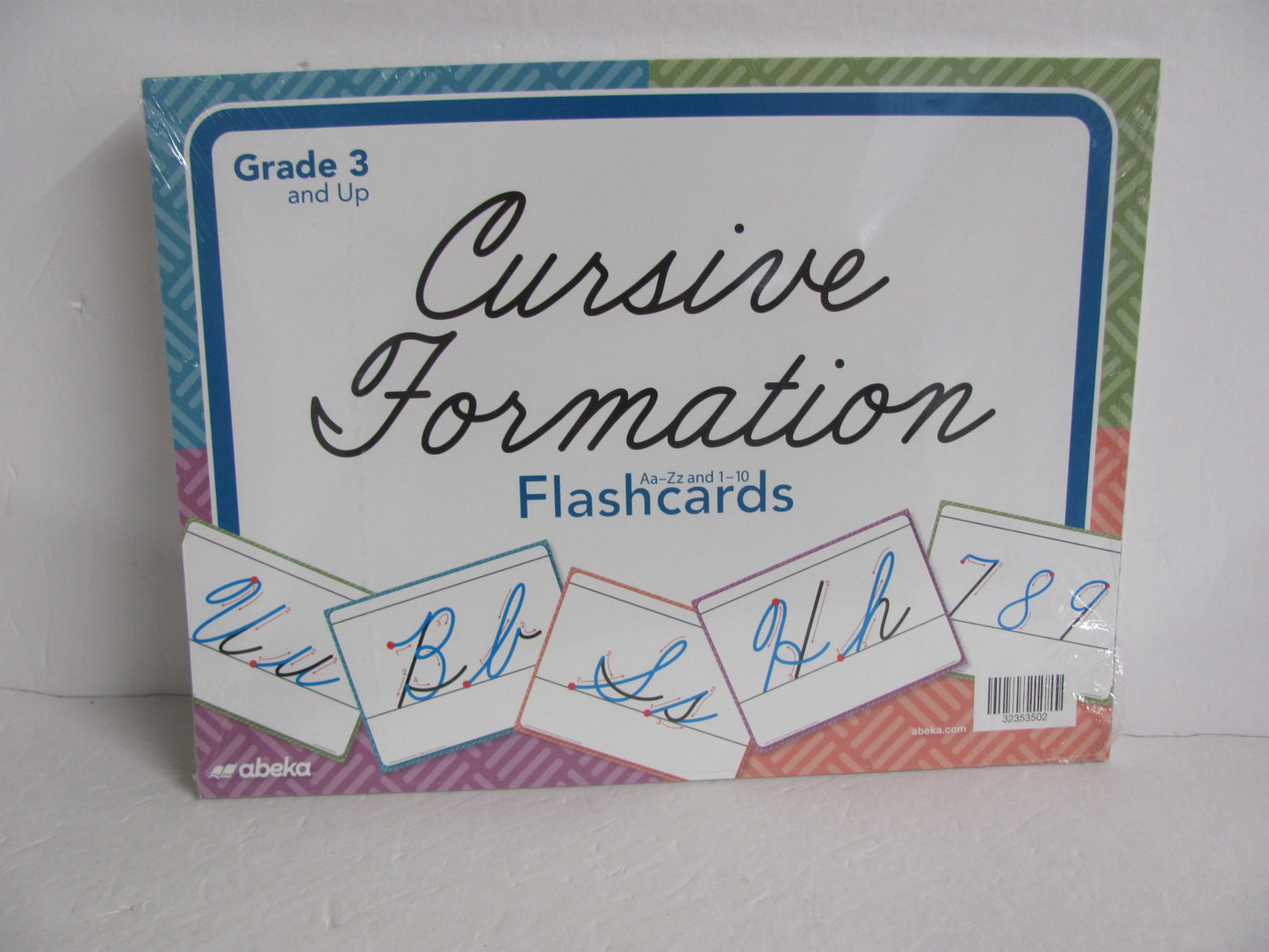 Cursive Formation Flashcards Abeka Cards Pre-Owned 3rd Grade Penmanship Books