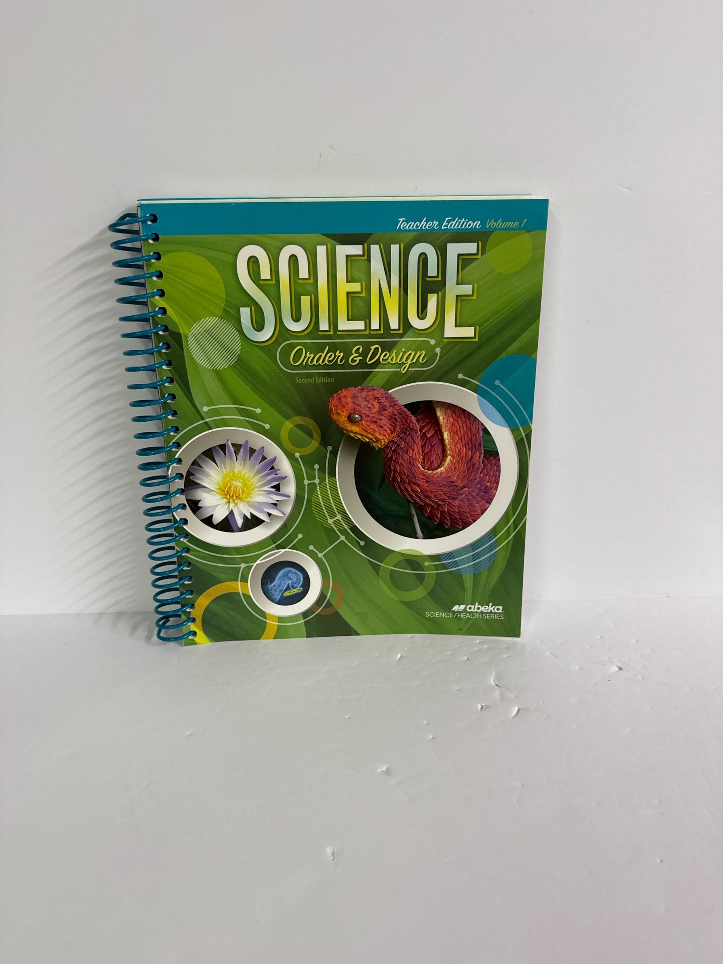 Order & Design Abeka Teacher Edition Pre-Owned 7th Grade Science Textbooks