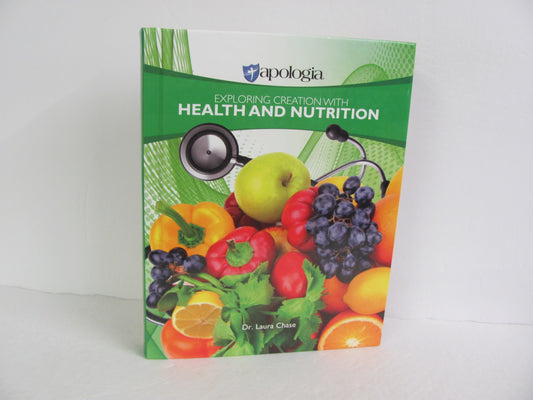 Health and Nutrition Apologia Student Book Pre-Owned High School Health Books