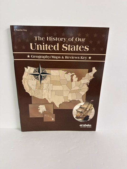 The History of Our United States Abeka 4th Grade History Textbooks