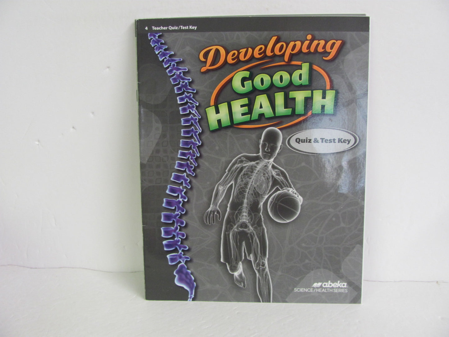 Developing Good Health Abeka Quiz/Test Key Pre-Owned 4th Grade Health Books