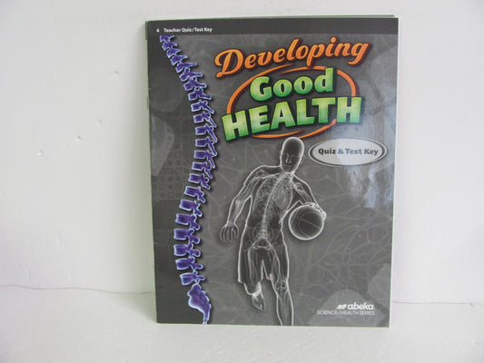 Developing Good Health Abeka Quiz/Test Key  Pre-Owned 4th Grade Health Books
