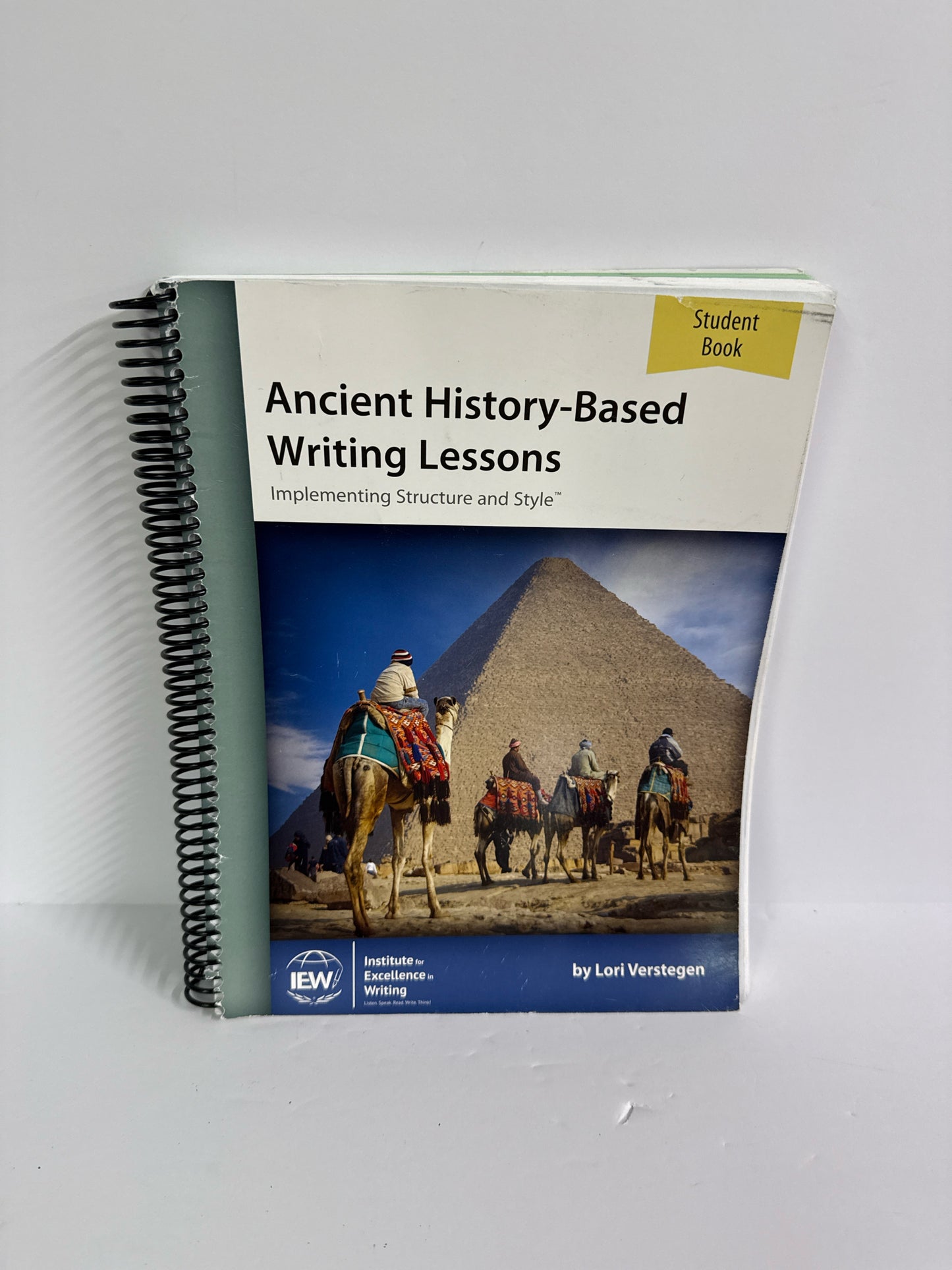 Ancient History Based Writing IEW Student Book Pre-Owned IEW Writing Books