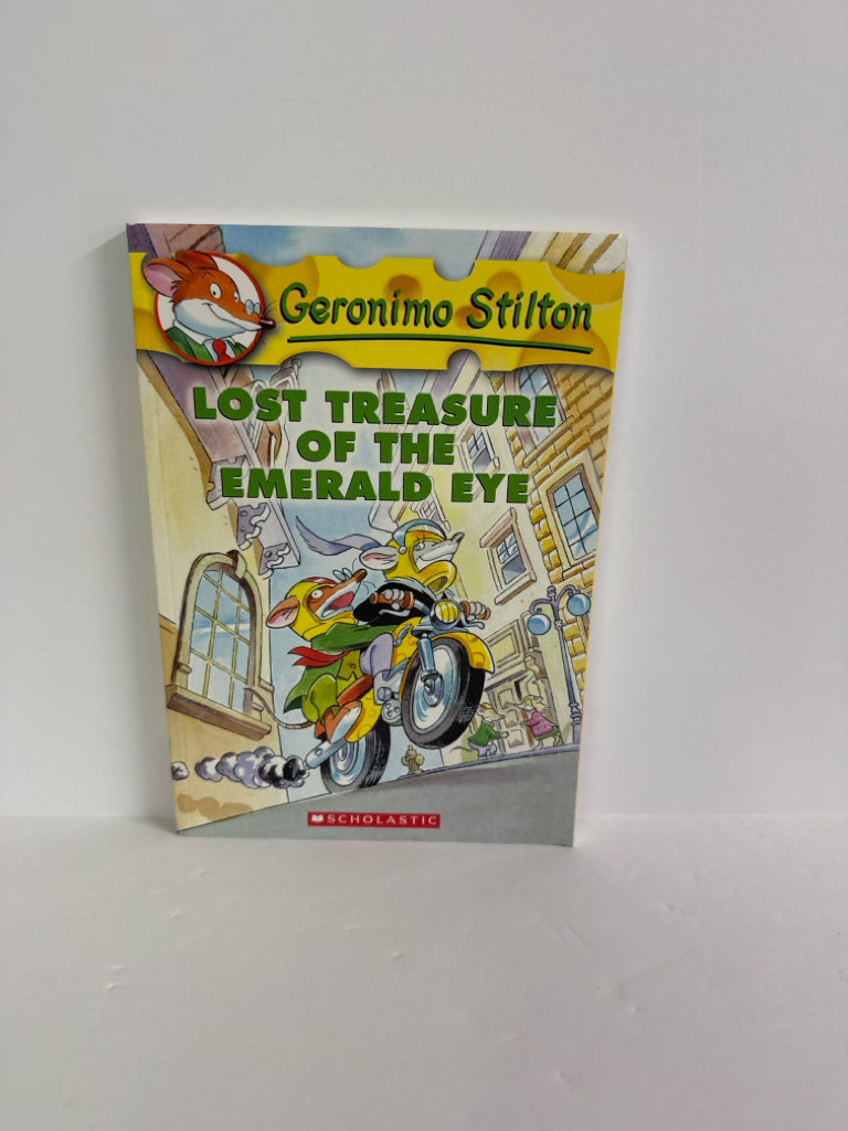 Lost Treasure of the Emerald E Geronimo Stilton Scholastic Juvenile Books