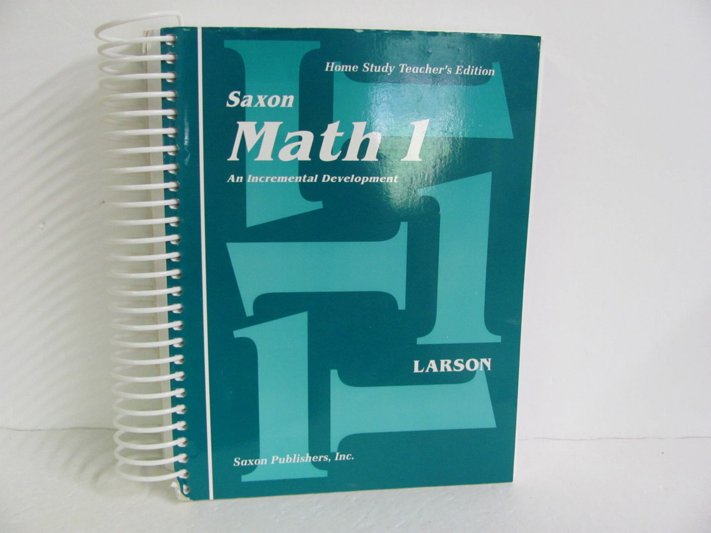 Math 1 Saxon Teacher Edition Pre-Owned Larson 1st Grade Mathematics Textbooks