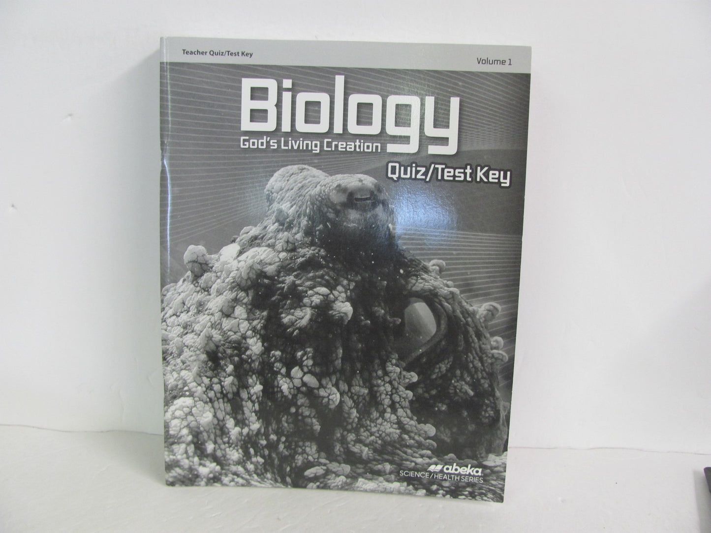 Biology Vol 1 Abeka Quiz/Test Key Pre-Owned 10th Grade Science Textbooks