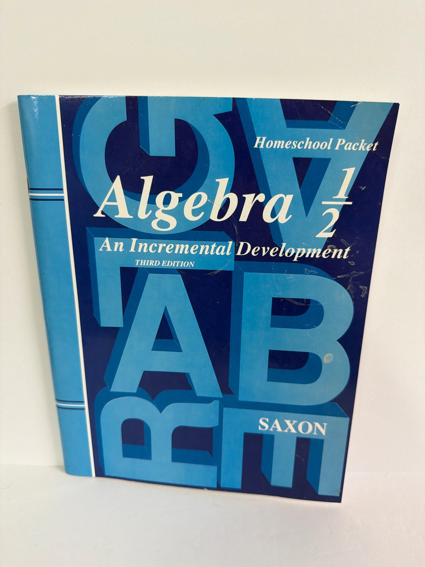 Algebra 1/2 Saxon Homeschool Packet Pre-Owned Mathematics Textbooks
