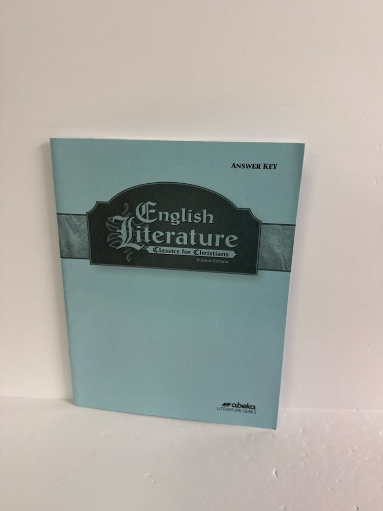 English Literature Abeka Answer Key Pre-Owned 12th Grade Language Textbooks