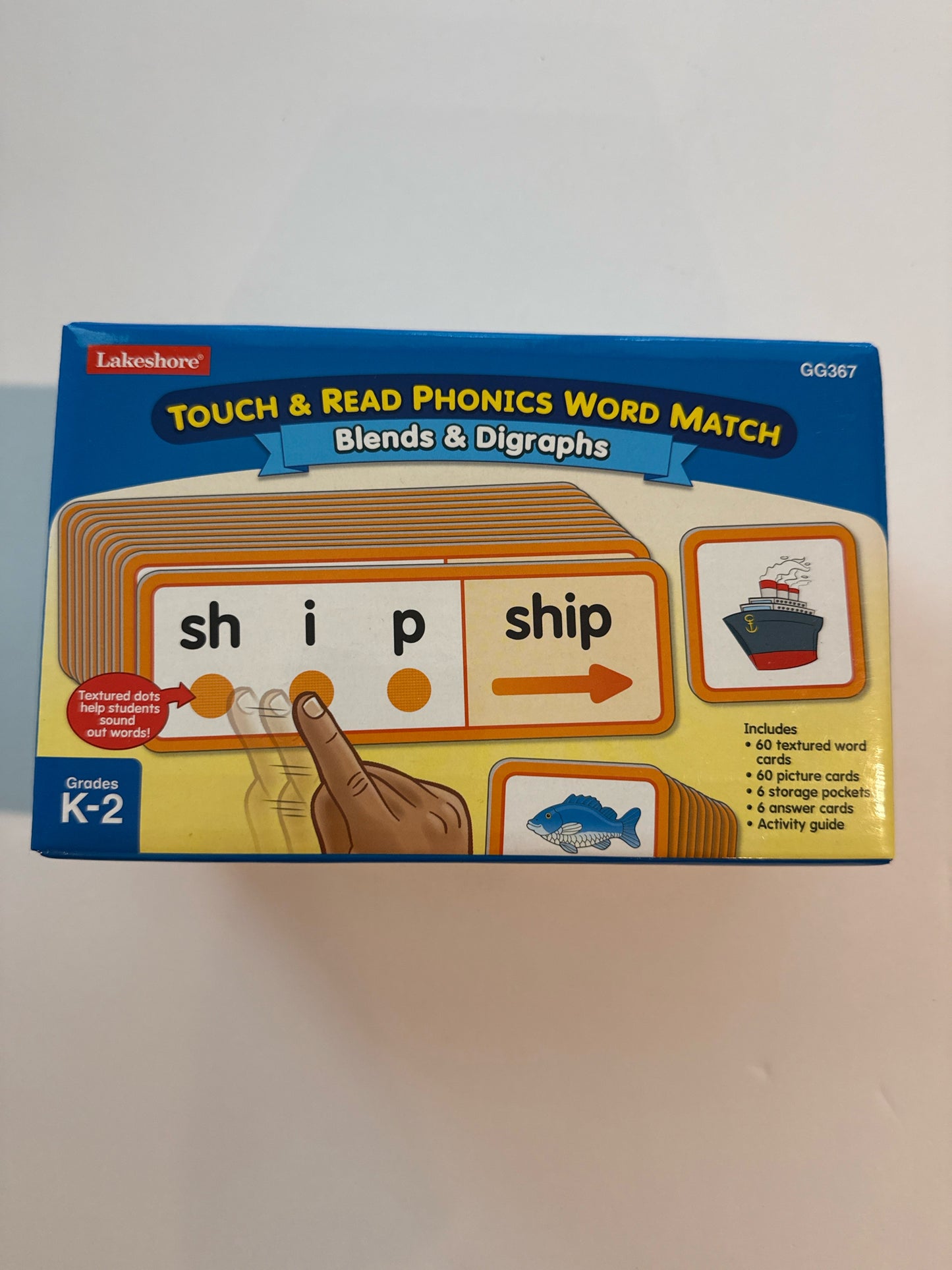 Touch & Read Phonics Word Match Lakeshore Pre-Owned Miscellaneous