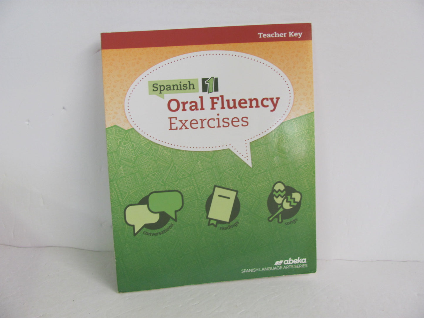 Spanish 1 Oral Fluency Exercises Abeka Teacher Key Pre-Owned Spanish Books