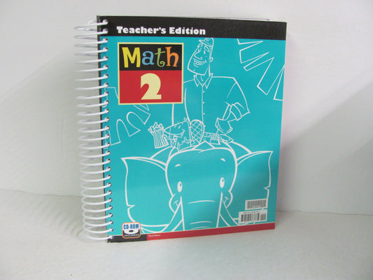 Math 2 BJU Press Teacher Edition  Pre-Owned 2nd Grade Mathematics Textbooks