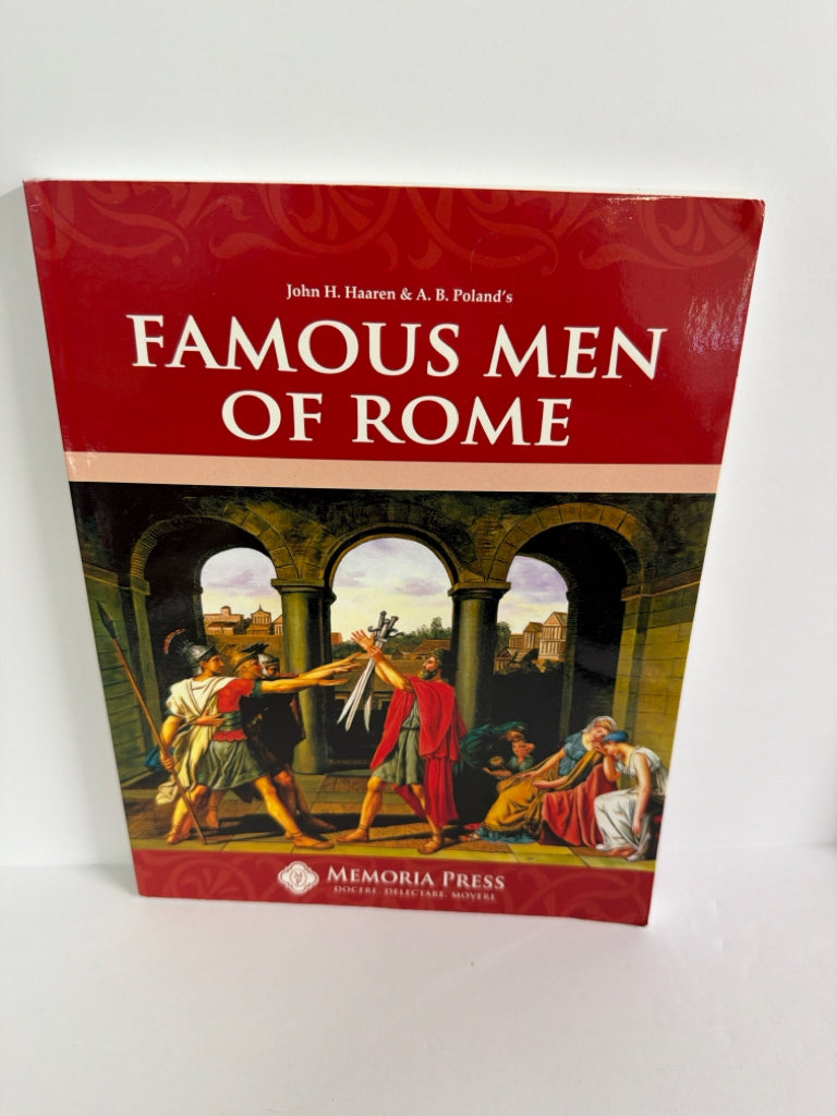 Famous Men of Rome Memoria Press Student Text Pre-Owned Memoria Press