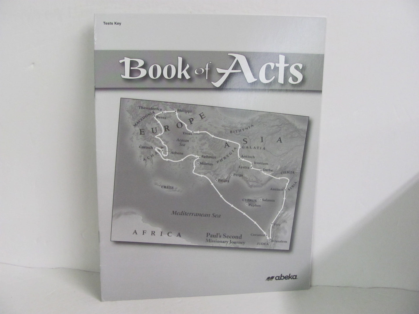 Book of Acts Abeka Test Key Pre-Owned 8th Grade Bible Textbooks