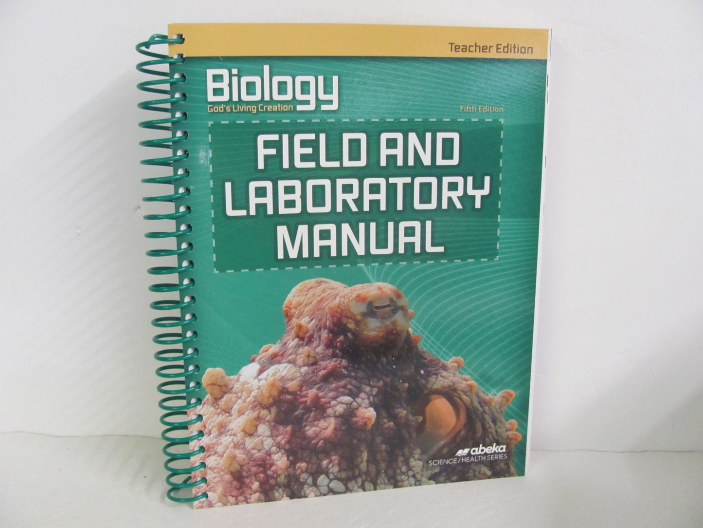 Biology Lab Manual Abeka Teacher Edition Pre-Owned 10th Grade Science Textbooks