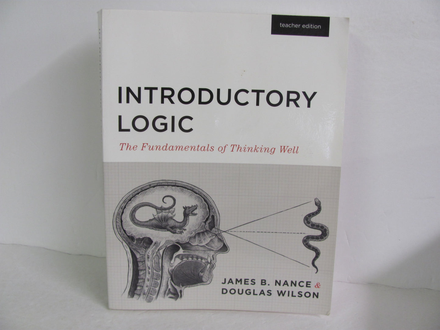 Introductory Logic Canon Press Teacher Edition Pre-Owned Nance Logic Books