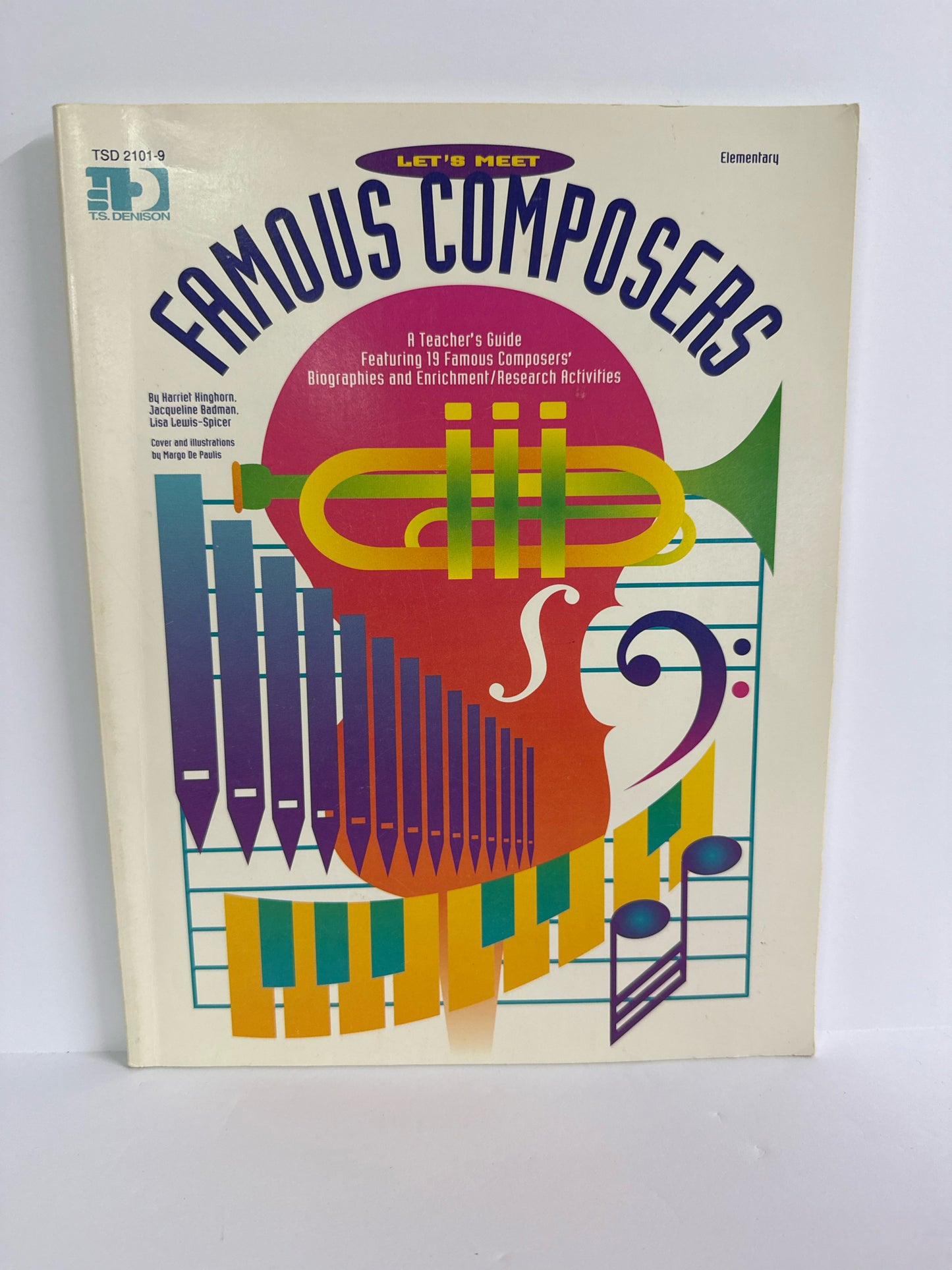 Let's Meet Famous Composers T.S. Denison Pre-Owned Music Education Books