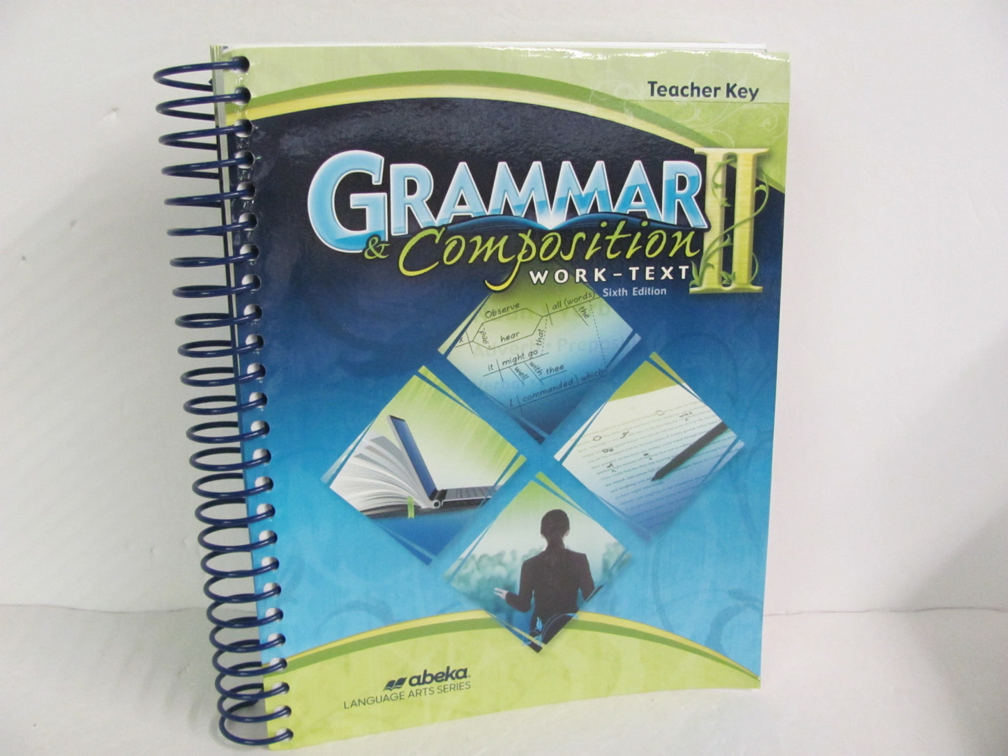 Grammar & Composition II Abeka Teacher Key Pre-Owned Language Textbooks