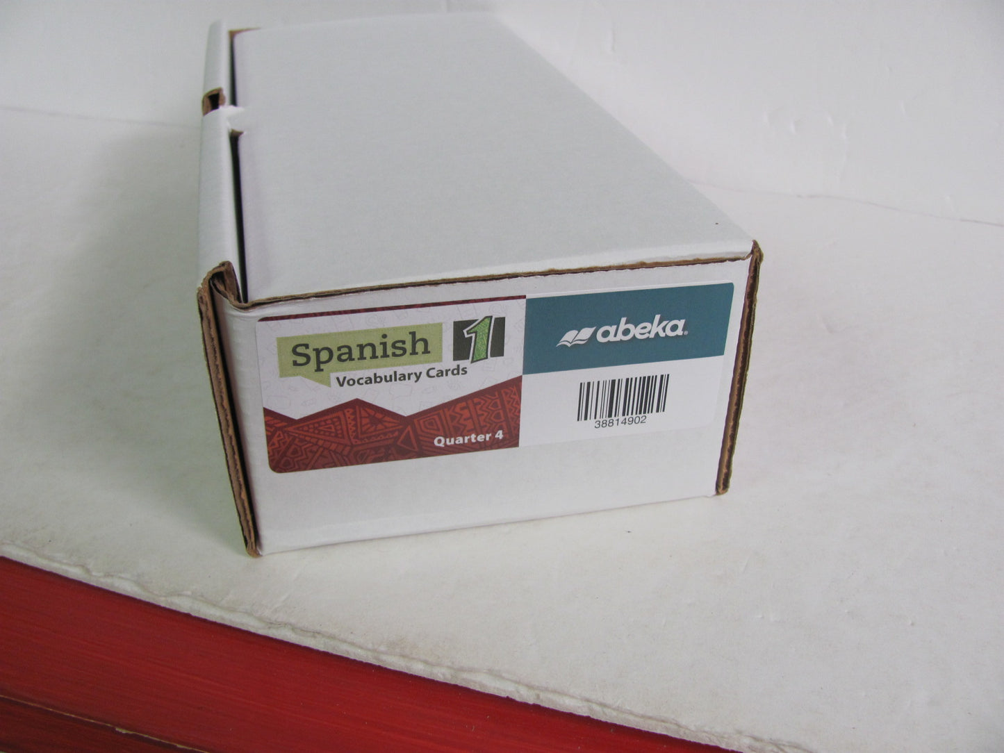 Spanish 1 Vocabulary Cards Abeka Cards Pre-Owned High School Spanish Books