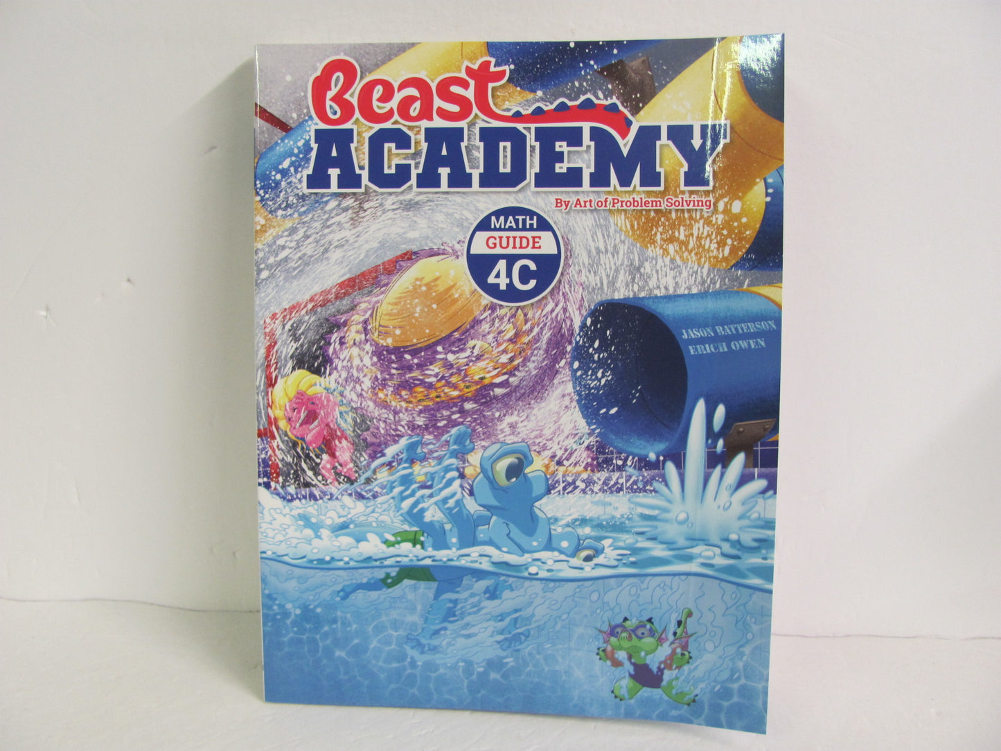 Math Guide 4C Beast Academy Pre-Owned 4th Grade Mathematics Textbooks