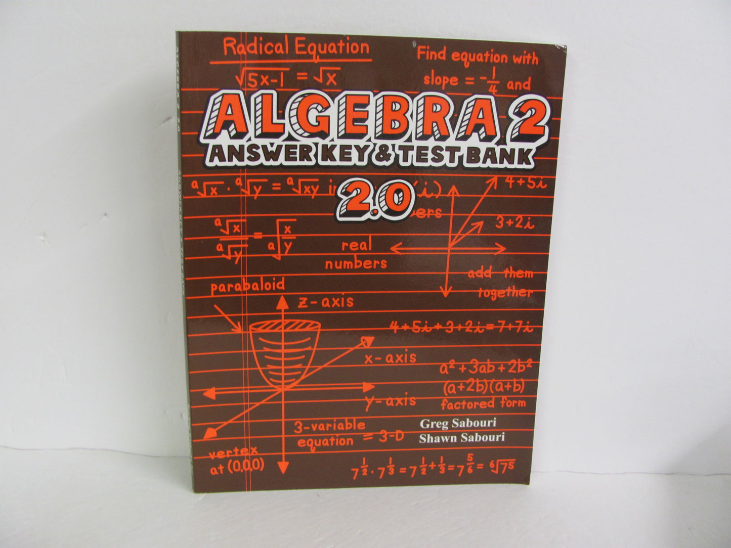 Algebra 2 2.0 Teaching Textbook Answer Key Pre-Owned Mathematics Textbooks