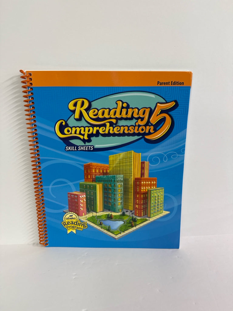 Reading Comprehension 5 Abeka Parent Edition Pre-Owned Reading Textbooks