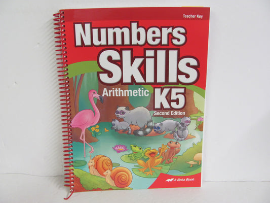 Numbers Skills K5 Abeka Teacher Key  Pre-Owned Mathematics Textbooks