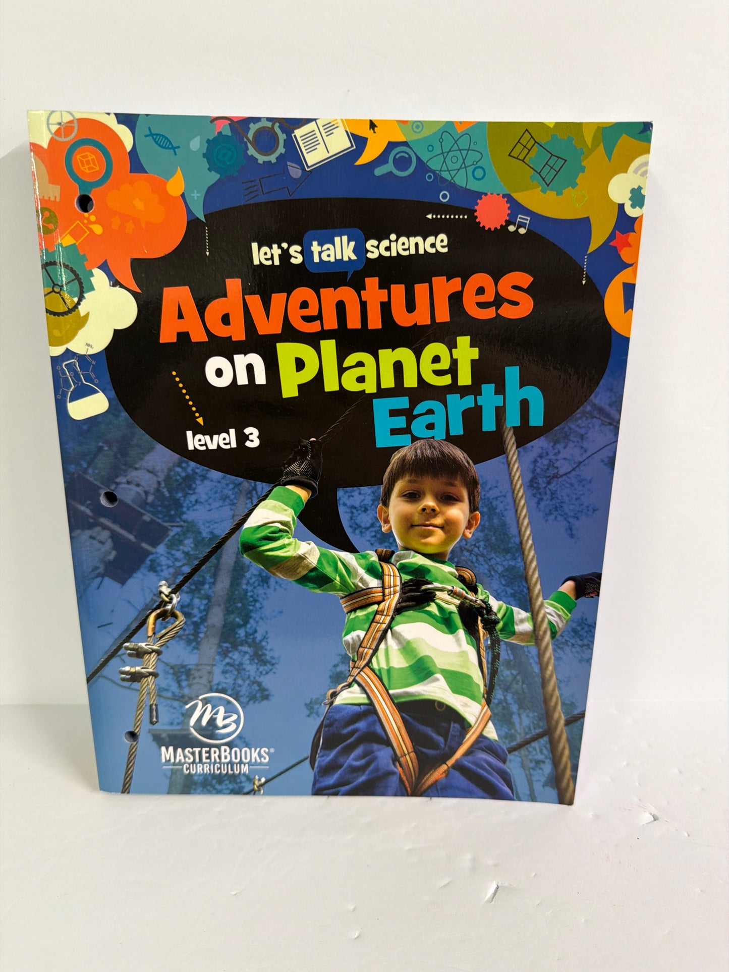Adventures on Planet Earth MasterBooks Workbook Pre-Owned Science Textbooks
