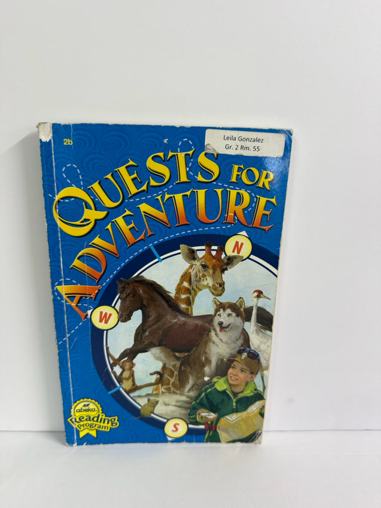 Quests for Adventure Abeka Reader Pre-Owned 2nd Grade Reading Textbooks