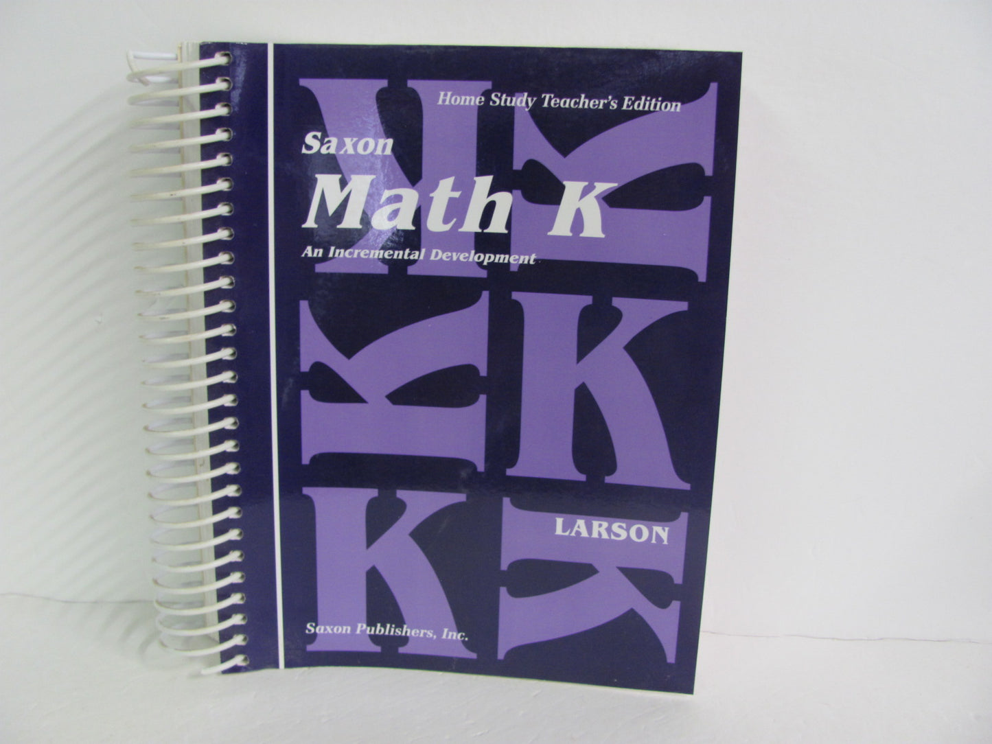 Math K Saxon Teacher Edition Pre-Owned Larson Mathematics Textbooks