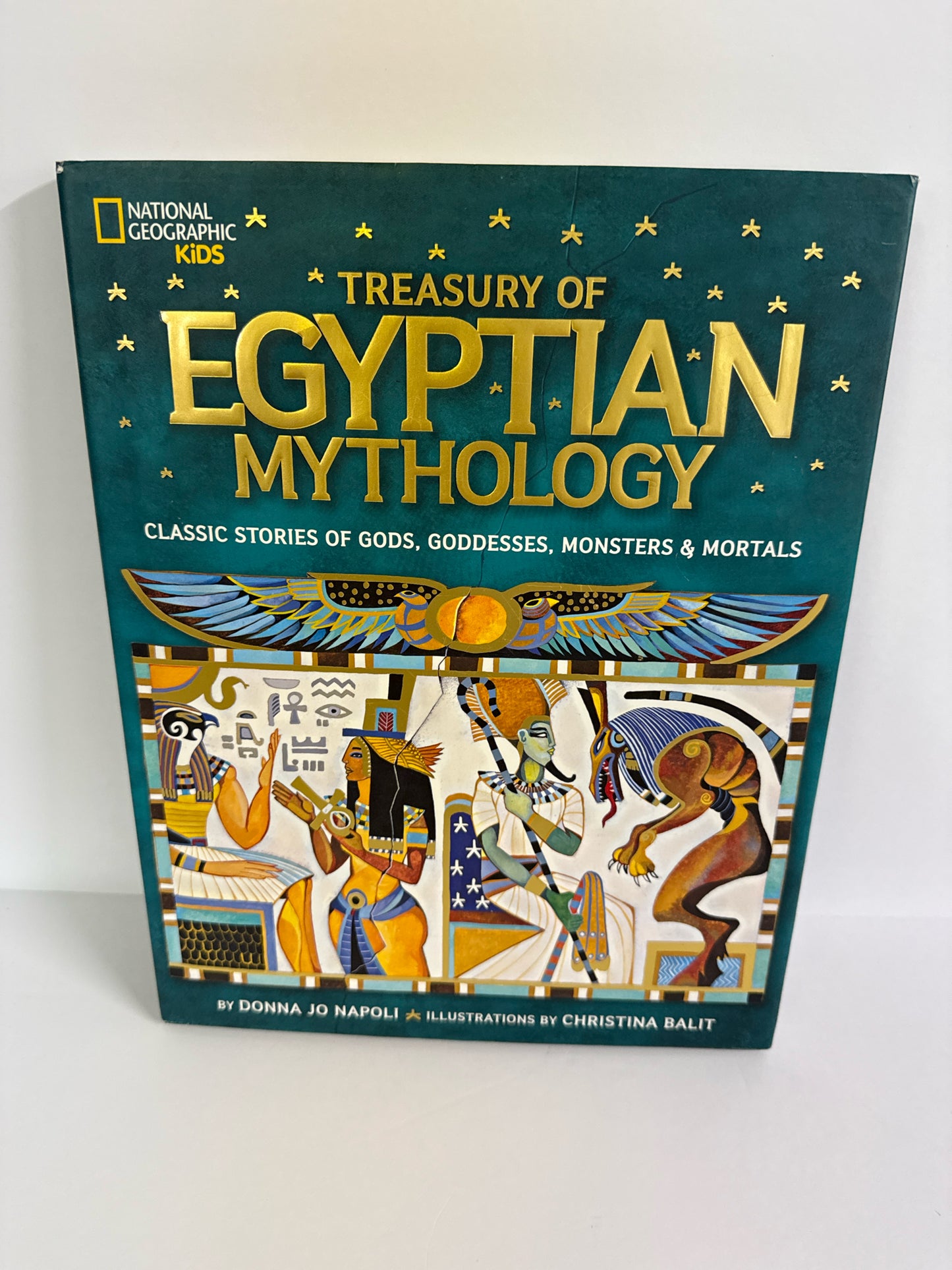 Treasury of Egyptian Mythology Pre-Owned Elementary Ancient Egypt/Rome/Greece