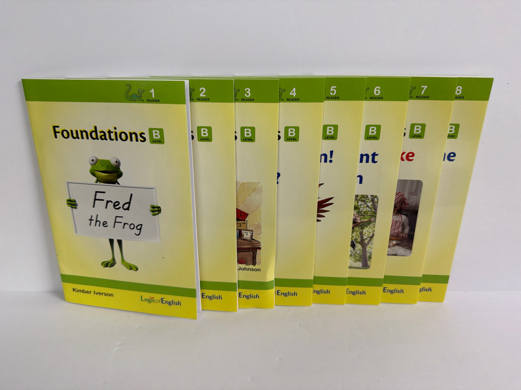 Foundations B Logic of English Set Pre-Owned Elementary Language Textbooks