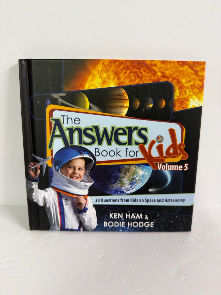The Answers Book for Kids MasterBooks Student Book Pre-Owned Science Textbooks