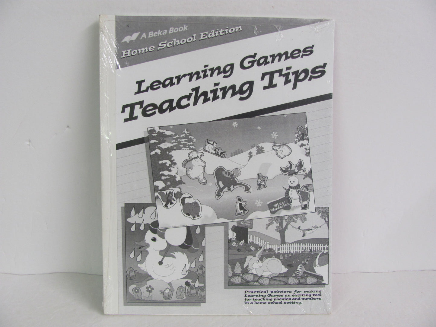 Learning Games Abeka Pre-Owned Kindergarten Language Textbooks