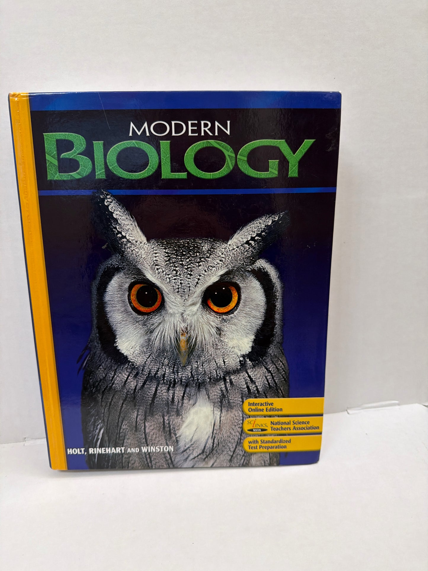 Modern Biology Harcourt Student Text Pre-Owned High School Science Textbooks