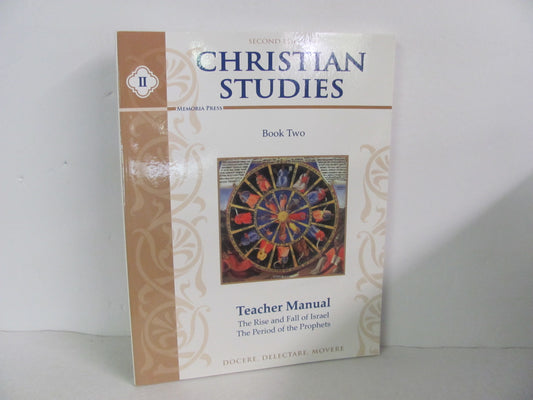 Christian Studies II Memoria Press Teacher Manual  Pre-Owned Bible Books