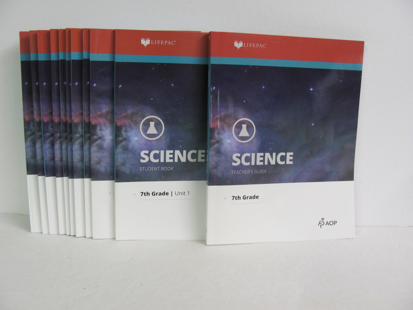 Science 7 Alpha Omega Set Pre-Owned 7th Grade Science Textbooks