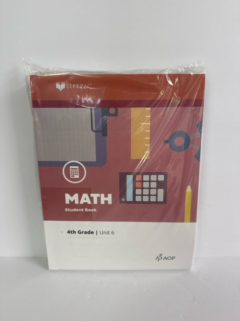 Math 4 Alpha Omega Set Pre-Owned 4th Grade Mathematics Textbooks