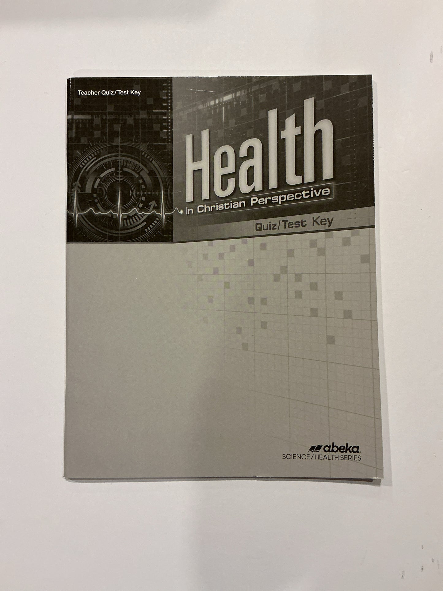 Health in Christian Perspective Abeka Teacher Test Key Pre-Owned Health Books