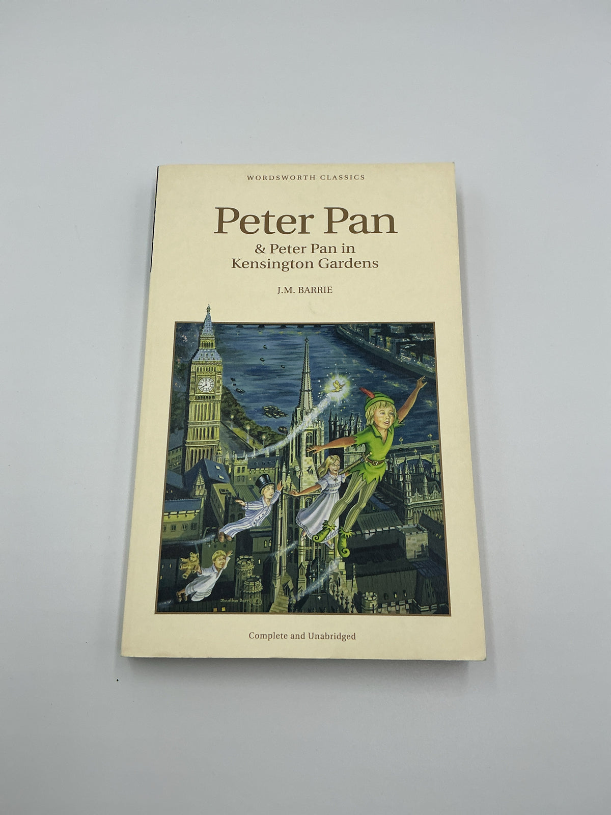 Peter Pan Wordsworth Pre-Owned J.M. Barrie Fiction Books