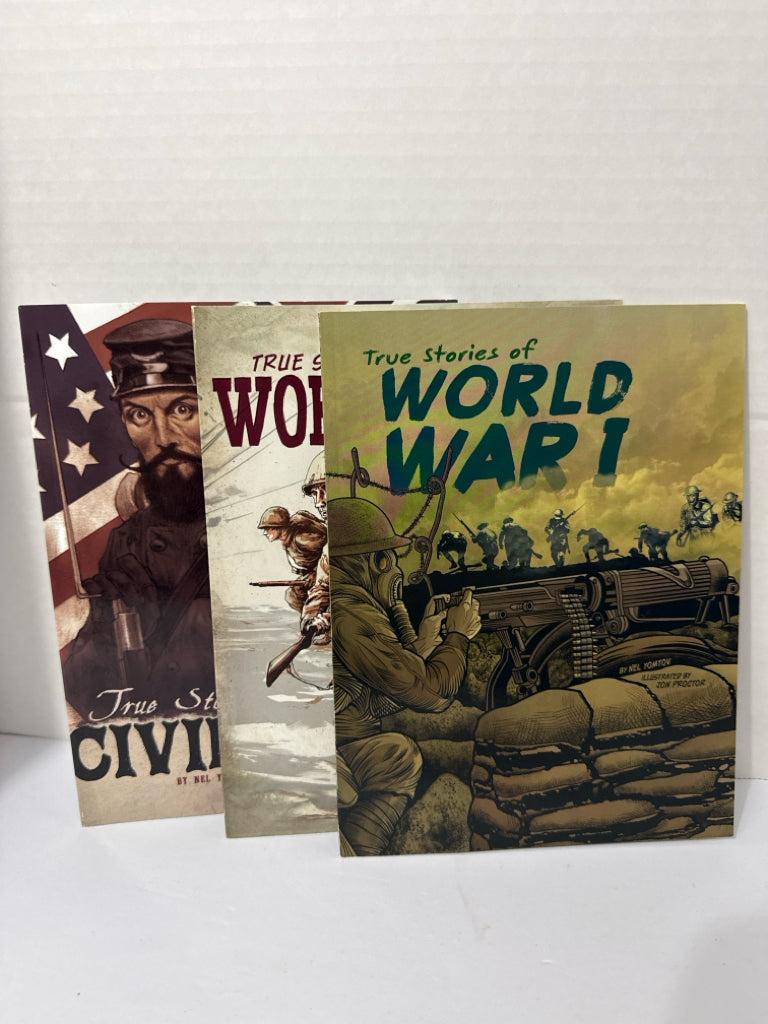 True Stories of Capstone Press Set Pre-Owned Elementary America at War