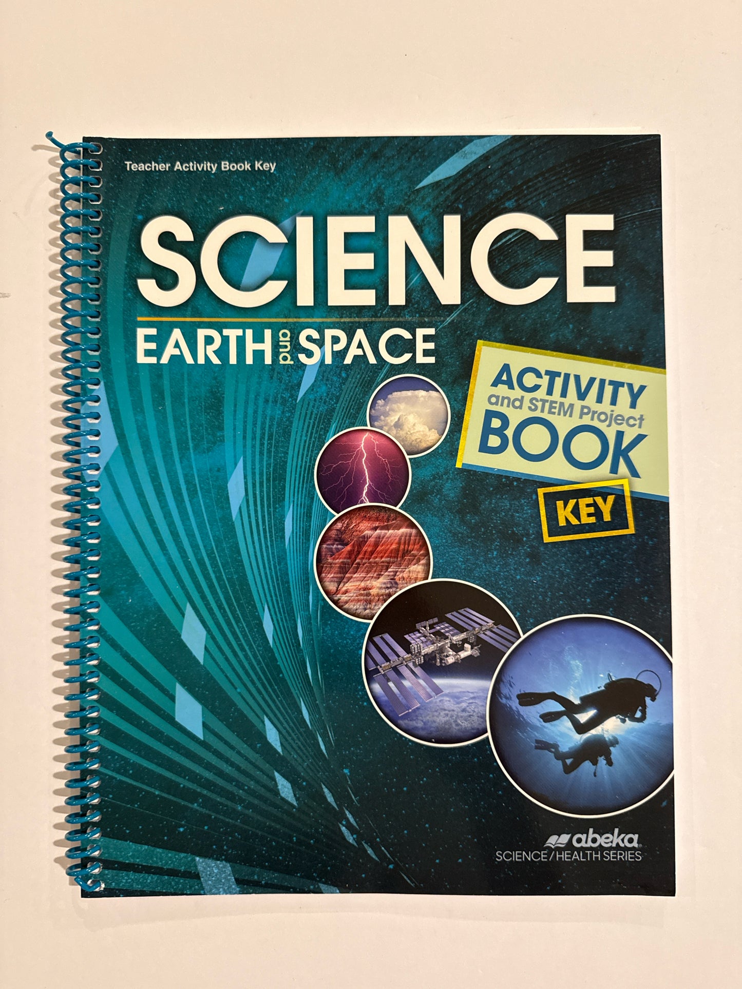 Earth and Space Abeka Activity Book Key Pre-Owned 8th Grade Science Textbooks