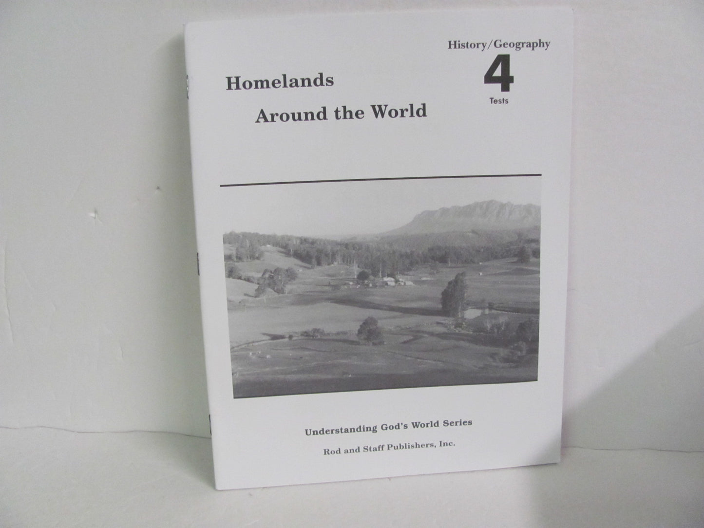 Homelands Around the World Rod & Staff Tests  Pre-Owned History Textbooks