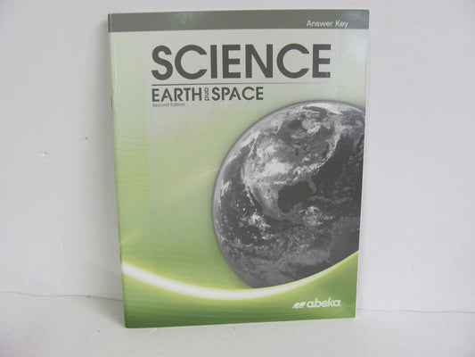 Earth and Space Abeka Answer Key  Pre-Owned 8th Grade Science Textbooks