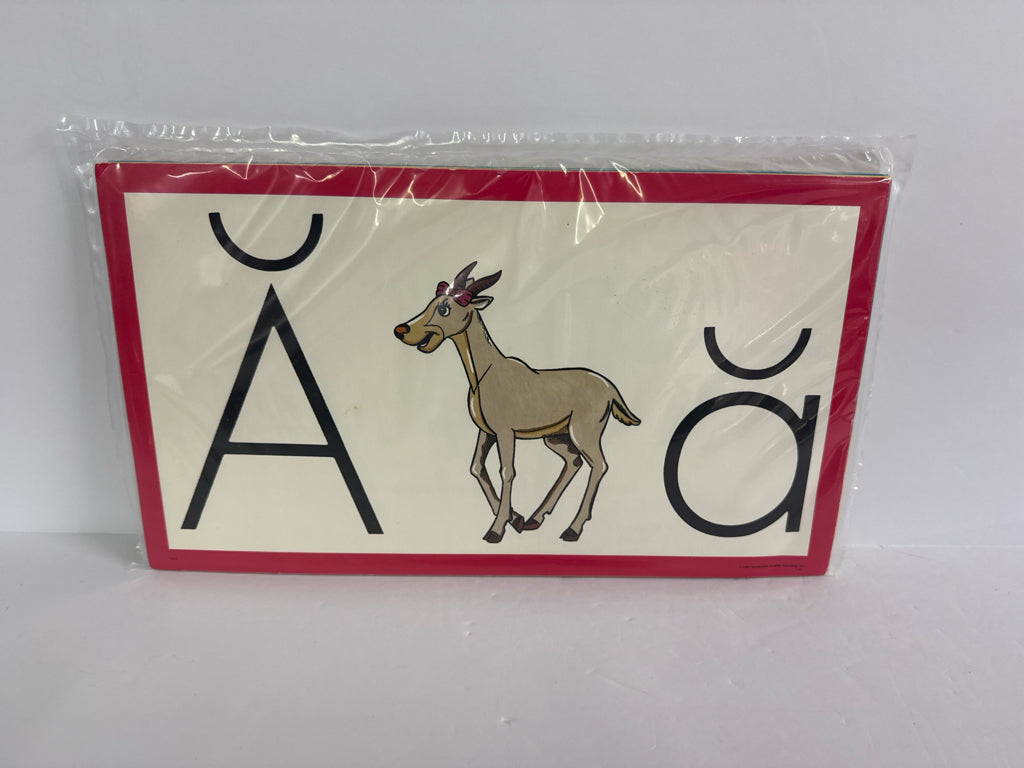 ABC Flashcards ACE Set Pre-Owned Elementary Language Textbooks