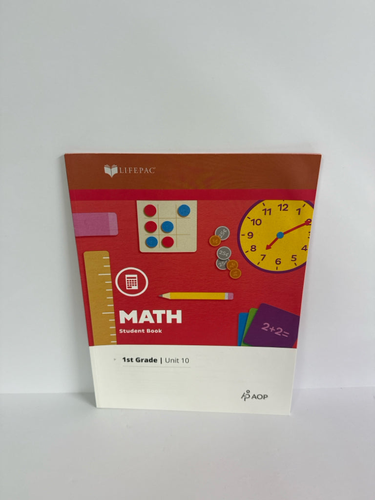 Math Alpha Omega Lifepac Pre-Owned 1st Grade Mathematics Textbooks