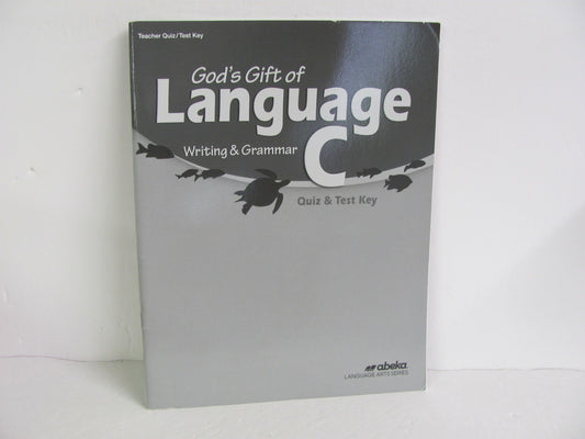 Language C Abeka Quiz/Test Key  Pre-Owned 6th Grade Language Textbooks
