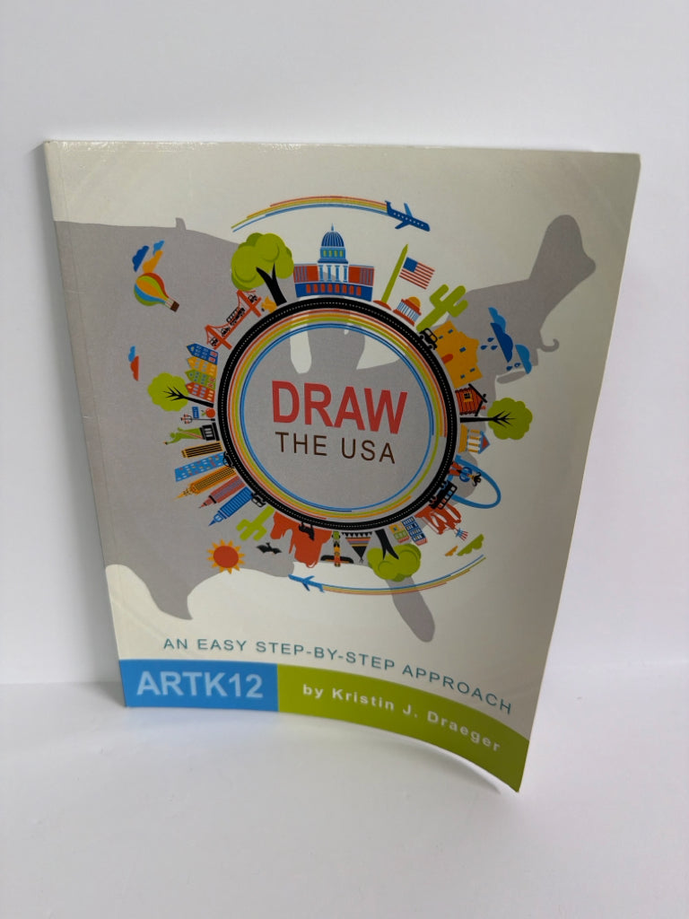 Draw the USA ArtK12 Pre-Owned Kristin J. Draeger Art Books